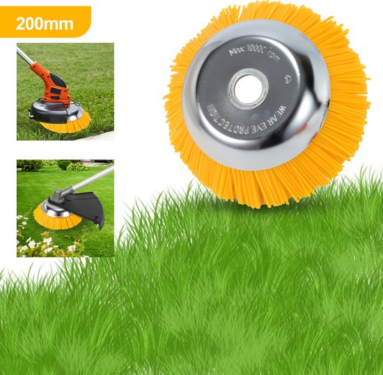 Onkruidborstel 200 mm x 254 mm - nylon borstels - voor grastrimmer - Weed Brush - tuin accessoires Onkruidborstel van Stanley — afbeelding 5