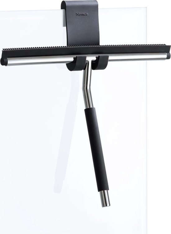 Foto: Brabantia renew douchewisser met ophanghaak dark grey