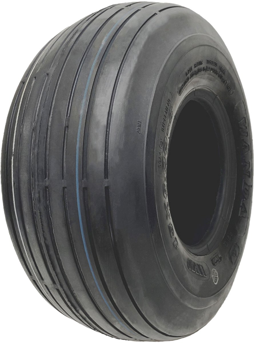15x6.00-6 Multi Rib Turf grasmaaierband, 6-laags, Hay Bob Turner hooihark, Wanda P508A