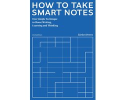 Omslag van How to Take Smart Notes. One Simple Technique to Boost Writing, Learning and Thinking