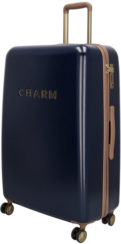 Charm London Capetown Koffer 28 Inch - L - Reizen - Travel - Hardcase - Blauw