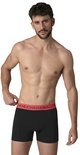 Man met zwarte Muchachomalo boxershort met rode band.