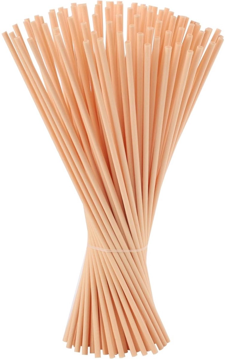 EXCITAT Aromatherapiestokjes van 25 cm x 3 mm - Geurstokjes - voor etherische oliën, thuis en op kantoor - 150 stuks