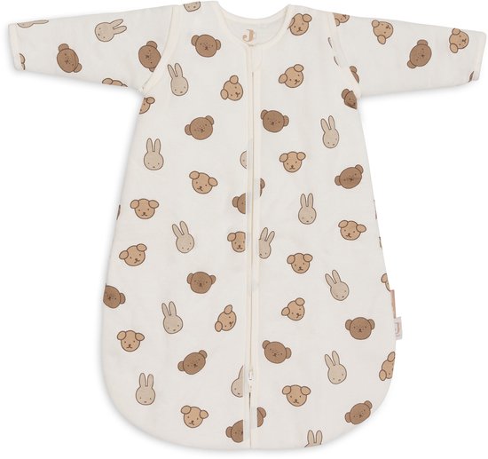 Jollein Slaapzak Baby met Afritsbare Mouw Rond 60cm - Miffy and Friends