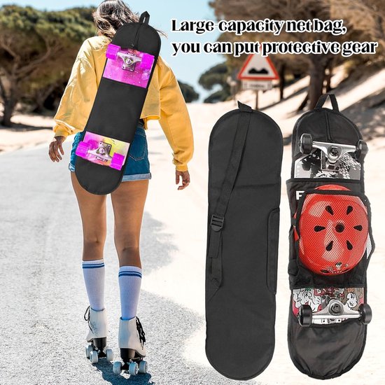 Longboard Bag - Waterproof Longboard Carry Bag - Skateboard Bag Geschikt voor Skateboards Onder 31.4 Inch van Merkloos	 — afbeelding 3