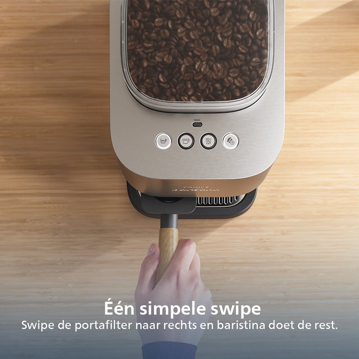 Philips Baristina Plus - BAR500/00 - Espressomachine - Pistonmachine - Ijskoffie - Stainless Steel – foto 8