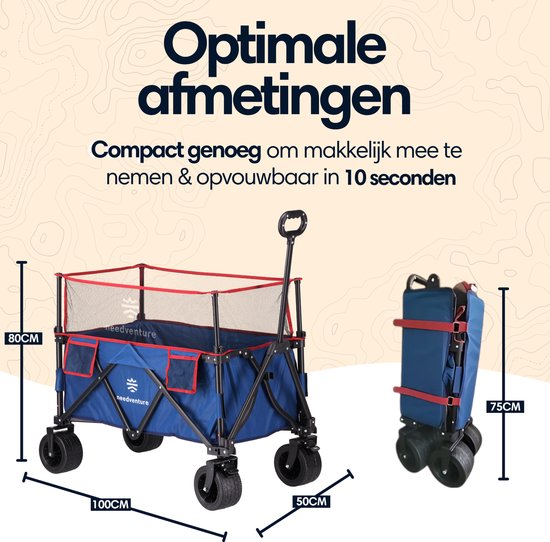 needventure® Outlander - Bolderkar - XXL van NEEDVENTURE® — afbeelding 2