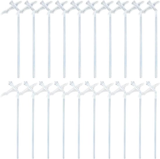 ByShane - Uitbreidende schuimspuitmond 20 stuks - Vervangende spuitschuim buis voor doe-het-zelf projecten - Reserve spuitmonden voor breeuwen en afdichten - Ideaal voor kleine openingen