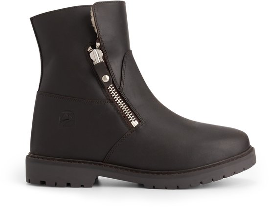 Dames Enkellaarzen Laarzen Met Wol Van Binnen Dames Marton Boots