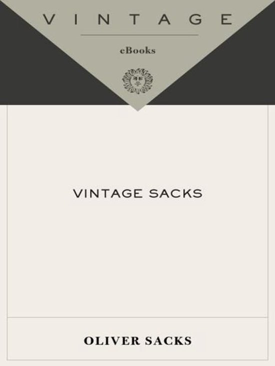 Vintage Sacks - cover