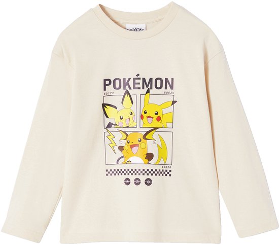 POKÉMON Prnt-Shrt Pokemon Pkachu Jungen T-Shrt Kurzarm Shrt Gr
