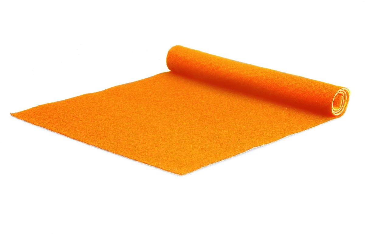 GJ Floors - Basic loper Tokyo | Oranje - Breedte x Lengte: 2 meter / 5 meter