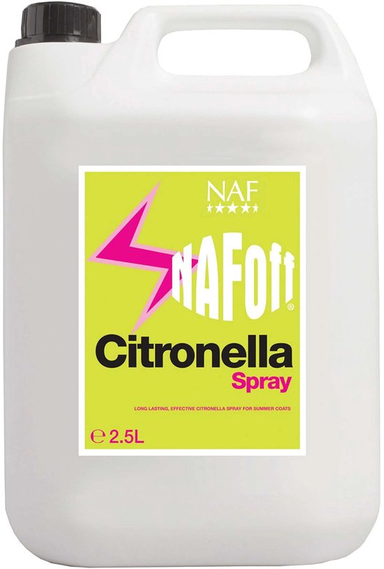 NAF Off Citronella Spray, 2,5 litres.