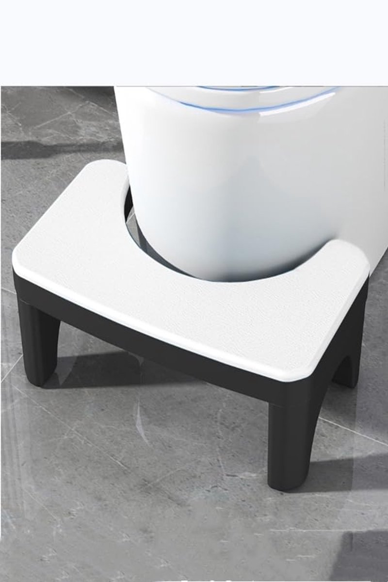 Ibenzoa® Ergonomische opvouwbare toiletkruk voor comfortabel en gezond toiletgebruik in elke badkamer