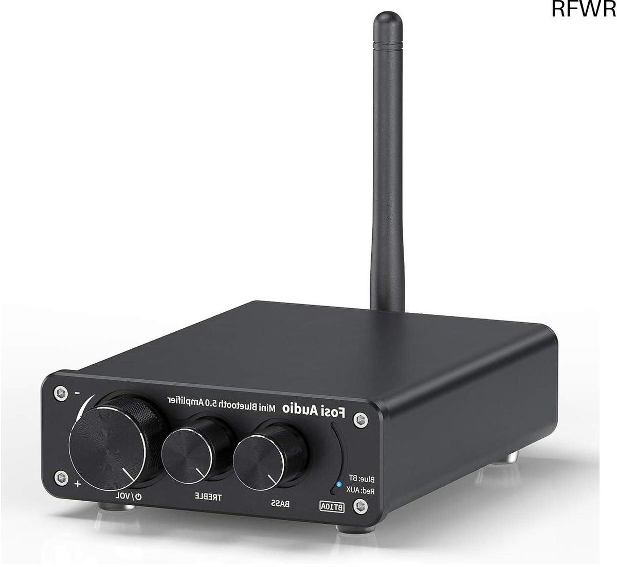 RFWR® Bluetooth 5.0 Stereo Versterker met 50W per Kanaal voor Home Speakers