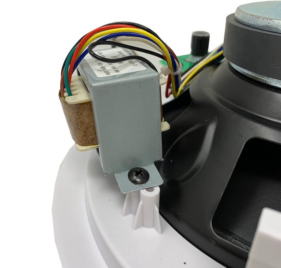 TIC C803 - Inbouwluidsprekers - 8ohm/70v Schakelaar - 8" 100W - Wit (Set) — afbeelding 2