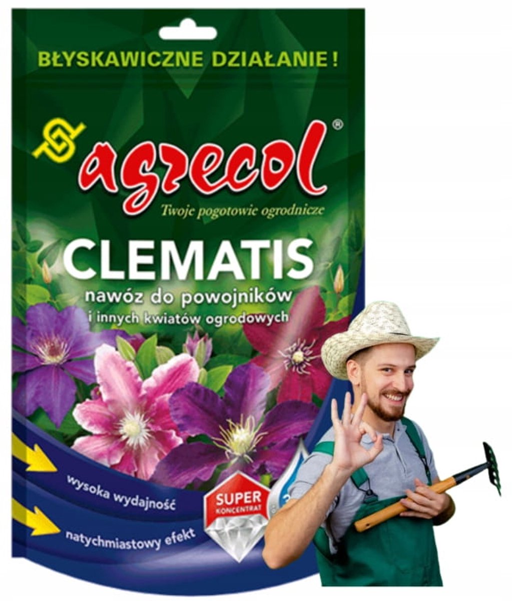 Agrecol Krystalische Serie - Meststof voor Clematissen - 350g - Snelwerkend - Wateroplosbaar
