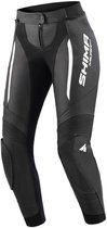 SHIMA Miura 2.0 Dames Zwart Wit Leren Motorbroek - Maat 38 - Broek