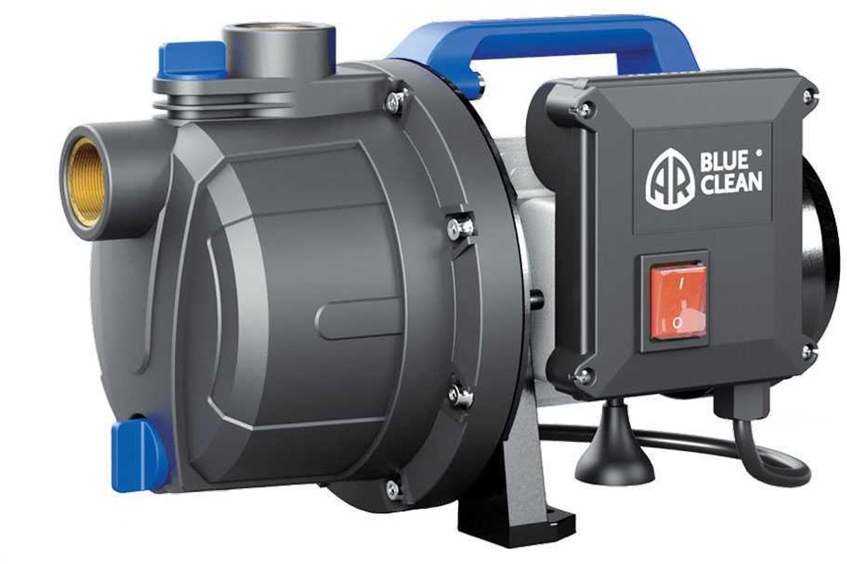 Annovi Reverberi ARGP 600P Beregeningspomp / Waterpomp 600W - 3100l/h - Pomphuis - Zelfaanzuigend Tuinpomp - Aanzuigpomp - Voor besproeien van tuin / gazon thumbnail 2