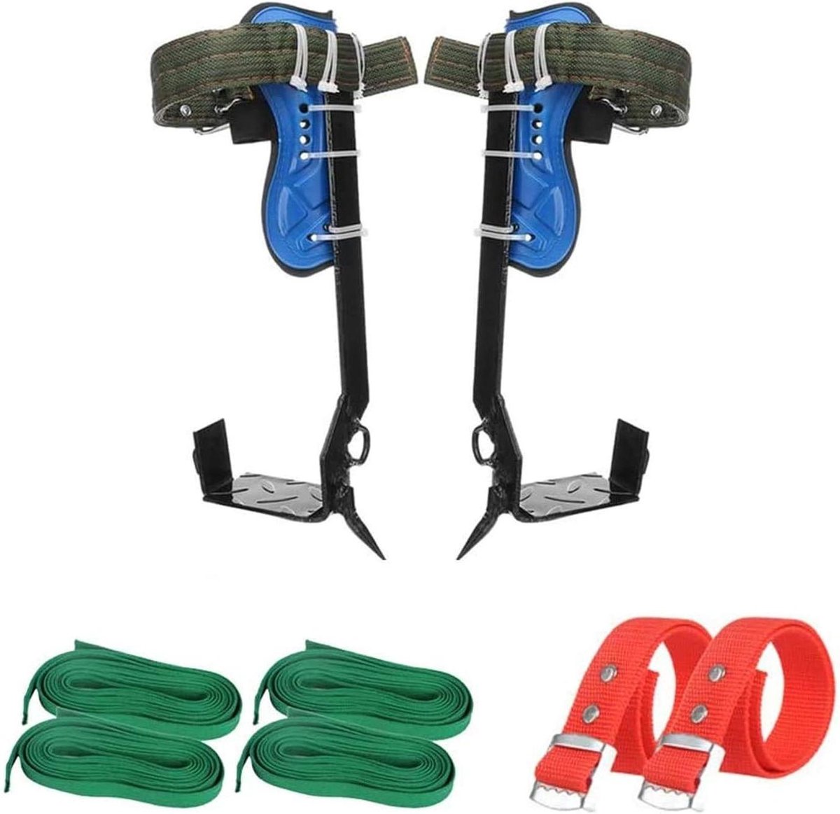 Titel: Boom Klimmen Spike Set met Harnas - Stabiele Boom Klimmen Apparatuur met Spikes