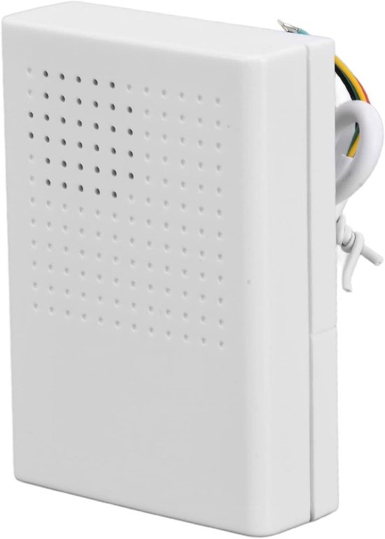 DC 12V Bedrade Elektronische Deurbel Ding Dong Beltoon 90dB Witte Deurbel, Vlamvertragend, Brandwerend, Bestand Tegen Hoge Temperaturen, voor Hotel Thuis