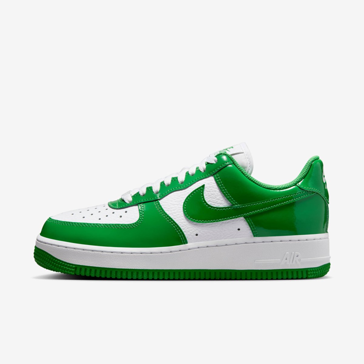 Nike Air Force 1 ’07 Low – Patent Sneakers Dames Groen