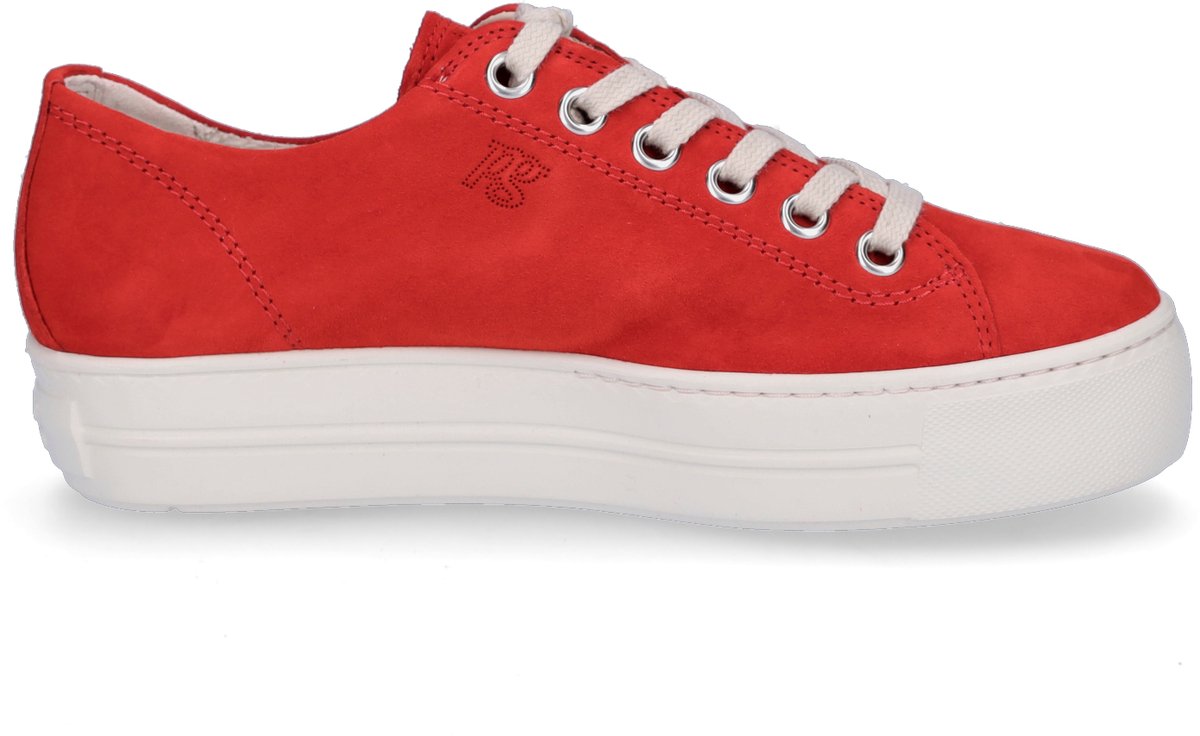 Paul Green dames sportschoenen rood