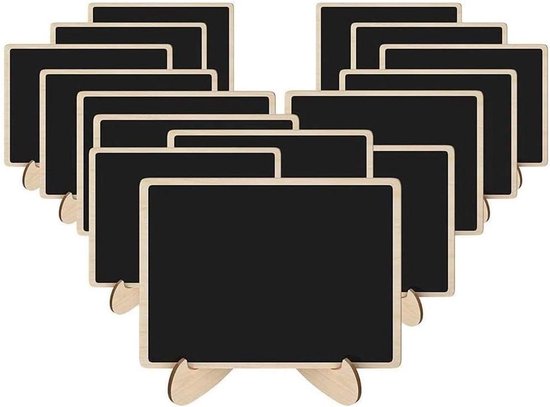 BESTOOL Lot De 2 Tableaux Noirs Tableau De Craie Décoration Tableau