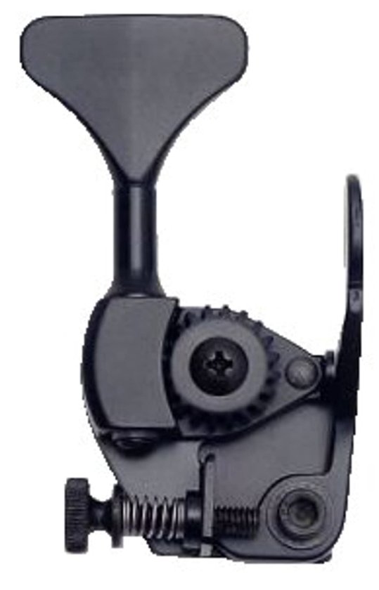 Hipshot HE6 - Bass Xtender for HB6 Ultralight, 3/8" Post, Y Key - Black