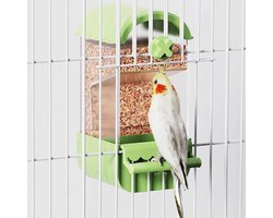 Automatische Vogelvoeder - Voederbak voor Parkieten en Vinken - 1 Stuk - groente