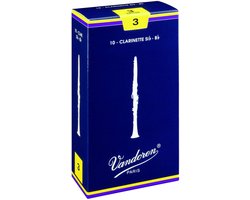 Vandoren Classic Bb-Klarinette  1,5 doos met 10 rieten - Riet voor Bb-klarinet (Frans)