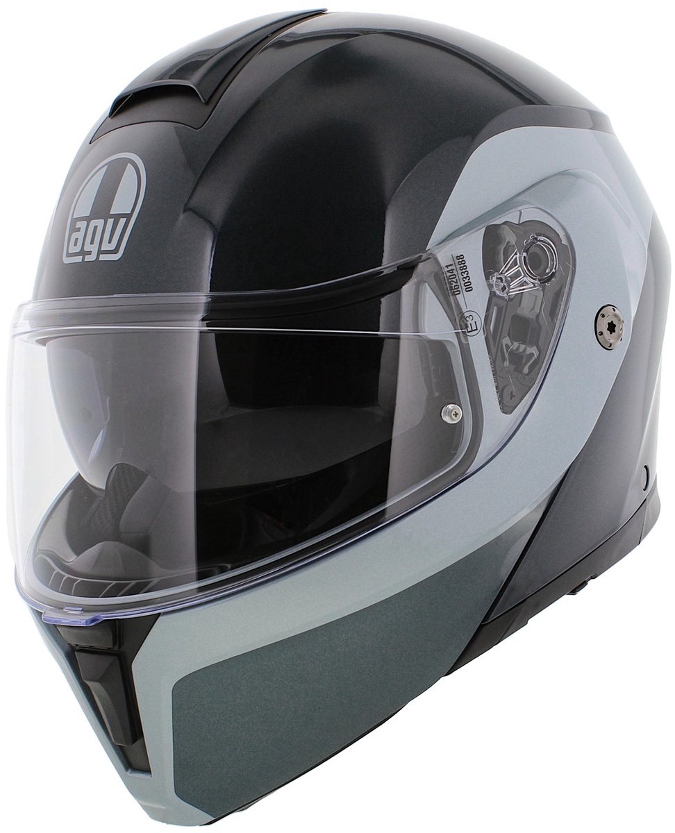 AGV Streetmodular systeemhelm Levico grijs zilver