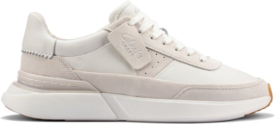 Clarks CRAFT SWIFT Vrije tijdsHeren veterschoenHeren sneakersCasual Wit beige