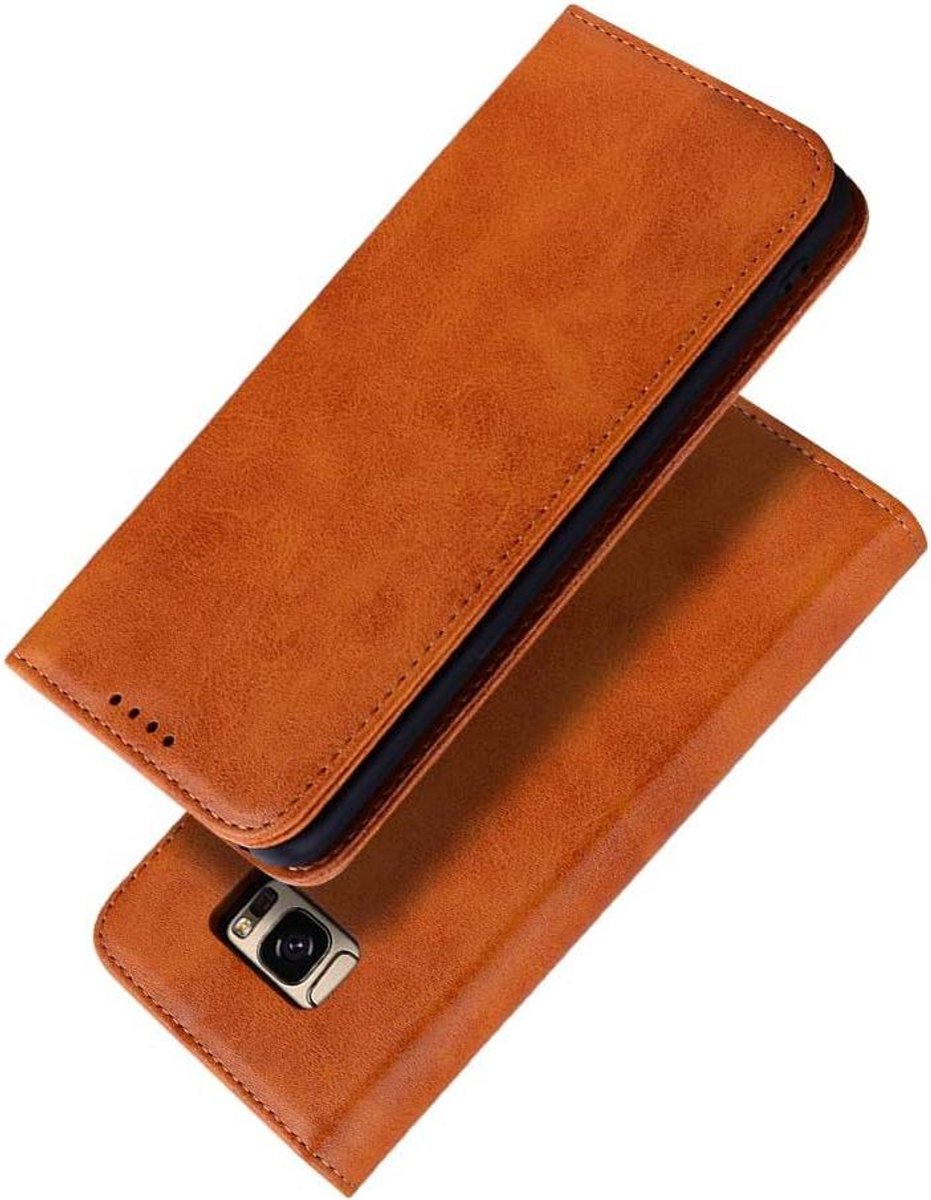 Beschermende hoes voor smartphones - Samsung Galaxy S8 - Extra stevig materiaal - Zwarte telefoonhoes - Krasbestendig - Schokabsorberend.