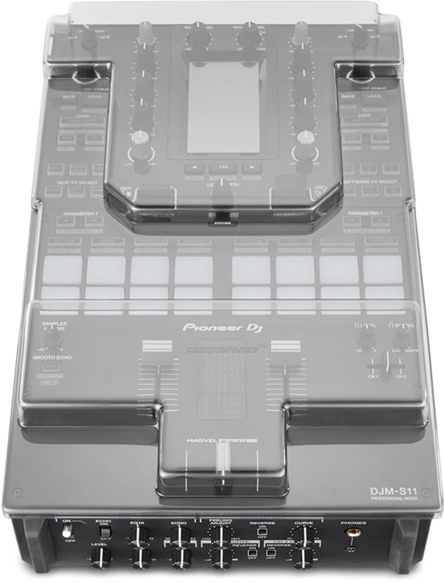 Decksaver Pioneer DJ DJM-S11 Cover - Cover voor DJ-equipment