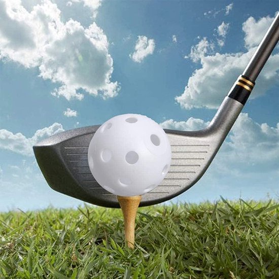 30 Stuks Golfballen met Ventilatiegaten voor Golftraining - Indoor en Outdoor Gebruik — afbeelding 5