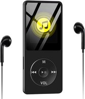 192 GB draagbare mp3-speler met Bluetooth 5.0, 2,4 inch Srceen