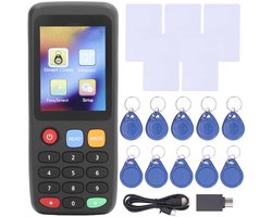 NFC Card Copier Schrijver X7 Toegangscontrole Kaart Duplicator ID, IC Lift Card NFC Copier Kaartlezer Programmeur (5 UID-gespen 5 T5577-kaarten 5 T5577-gespen)