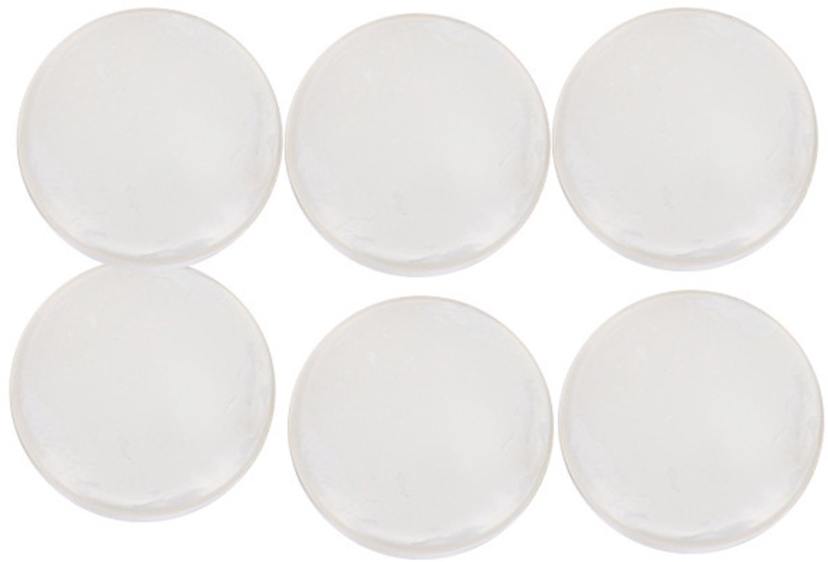 Doorzichtige zelfklevende deurstoppers (6 stuks) – deurstopper - Beschermingspads voor binnen- en buitendeuren en muren