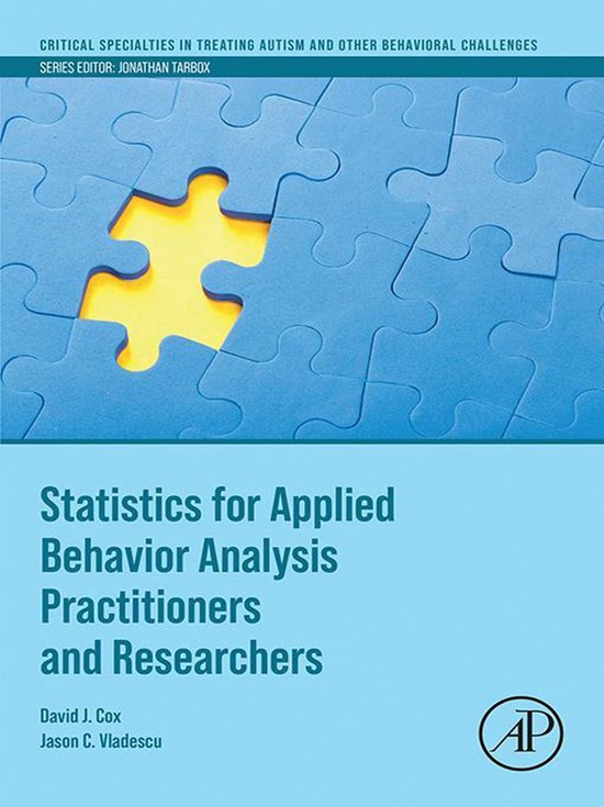 Statistics for Applied Behavior Analysis Practitioners and R ... - cover