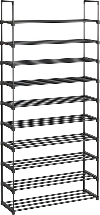 Verticaal schoenenrek 9-laags schoenenorganizer Smalle