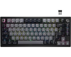 Thuys – Mechanisch Gamingtoetsenbord – Voorgesmeerd CORSAIR MLX Red Linear Schakelaars – Dubbellaags Geluidsdemping – Zwart