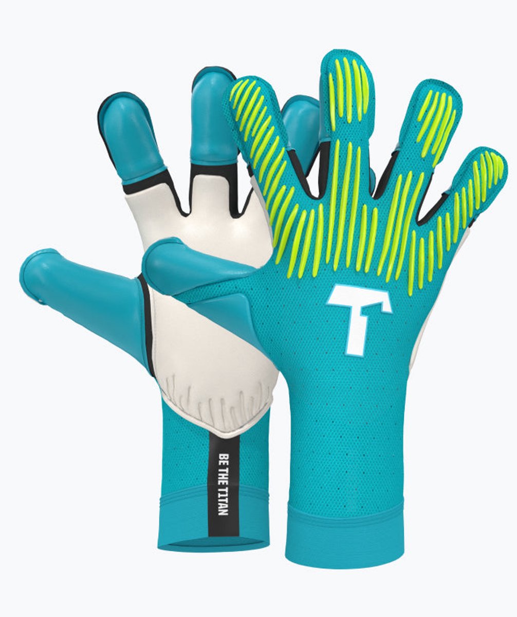 T1TAN Rebel 2.0 Sky Blue Keepershandschoenen volwassenen & jongeren - Maat 11