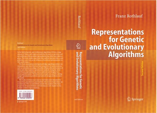 Representations for Genetic and Evolutionary Algorithms - cover