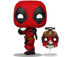 foto van Deadpool Deadpool & Wolverine - Deadpool with Headpool vinylfiguur 1400 Unisex Funko Pop! - meerkleurig - Standard