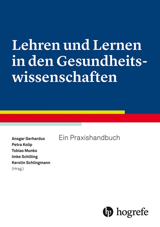 Lehren und Lernen in den Gesundheitswissenschaften - cover
