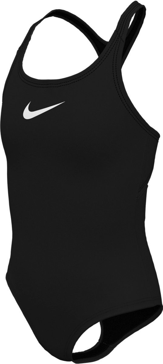 Nike Meisjes Badpak Racerback Solid Zwart — afbeelding 8