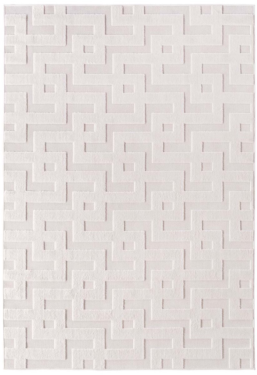 Buitenkleed - Elvora Grid crème 280x370 cm