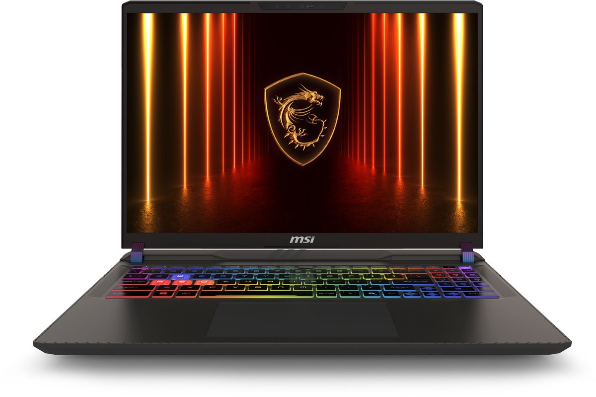 MSI Vector A16 HX A8WHG-041NL - Gaming Laptop - Ryzen 9 - RTX 5070 Ti - 32GB/2000GB - 16 inch - 240Hz