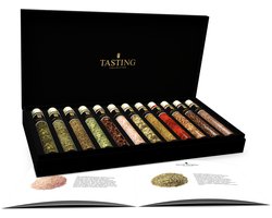 Kruiden & Specerijen Proeverij 12 tubes in Luxe Cadeau Box, Set 2